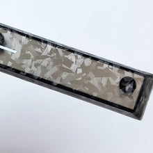Load image into Gallery viewer, Carbon Fiber Pattern Transparent PC Keycaps 132 Keys OEM Height Side Print Transparent Keycaps for Mechanical Gaming Keyboard