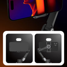 Load image into Gallery viewer, Mini RGB Magnetic Fill Light 3-stop Brightness 7 Color Adjustment Gimbal LED Video Photography Light for Phone Selfie