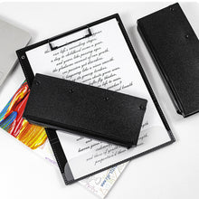 Load image into Gallery viewer, Nursing Clipboard Foldable Handheld Folders Portable Writing Board 3 Layers Secure Paper Grip for Ducuments for Doctors Students