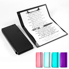 Load image into Gallery viewer, Nursing Clipboard Foldable Handheld Folders Portable Writing Board 3 Layers Secure Paper Grip for Ducuments for Doctors Students