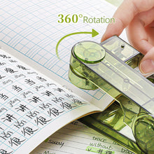 Load image into Gallery viewer, 360 Degree Rotatable Stapler for Students and Office Use Portable Desktop Stapler with 400pcs Staples for School Home and Document Binding