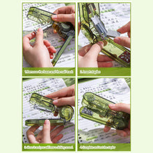 Load image into Gallery viewer, 360 Degree Rotatable Stapler for Students and Office Use Portable Desktop Stapler with 400pcs Staples for School Home and Document Binding