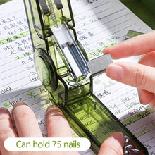 Load image into Gallery viewer, 360 Degree Rotatable Stapler for Students and Office Use Portable Desktop Stapler with 400pcs Staples for School Home and Document Binding