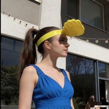 Load image into Gallery viewer, New Funny Giant Hand Palm Sun Hat Creative UV Protection Cap Adjustable Headband Novelty Photo Prop