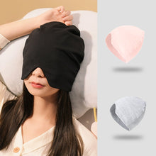 Load image into Gallery viewer, Travel Cotton Sleep Cap Comfortable Warm Sleep Pullover Pullover Design Windproof Nighttime Hat Women Men