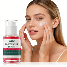 Load image into Gallery viewer, Vitamin Facial Pink Spicule Serum Hydrating Soothing Brightening Microneedling Anti-Wrinkle Pore Tightening Niacinamide Skin Care