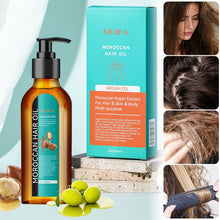 Load image into Gallery viewer, Moroccan Hair Care Oil For Dry Damaged Hair Men And Women Healthier Scalp Soft And Light Care For Damaged Hair
