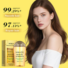 Load image into Gallery viewer, Argan Oil Of Morocco Hair Oil Hair Care Scalp Essential Oil For Repairing Dry Damage Hair Treatment Strength Renewing Hair Oil