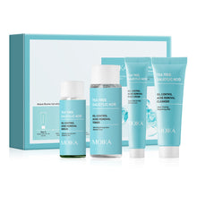 Load image into Gallery viewer, Tea Tree Salicylic Acid Serum Shrink Pore Cream Elimination Large Pores Remove Blackehead Face Smooth Repairing Skin Care Set