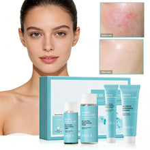 Load image into Gallery viewer, Tea Tree Salicylic Acid Serum Shrink Pore Cream Elimination Large Pores Remove Blackehead Face Smooth Repairing Skin Care Set