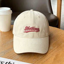 Load image into Gallery viewer, Big Head Circumference Letter Embroidery Baseball Cap Summer Sunscreen Outdoor Peaked Hat Unisex