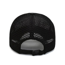 Load image into Gallery viewer, Mesh Curved Brim Baseball Cap Adjustable UV Protection Breathable Summer Outdoor Fishing Hiking Hat Unisex