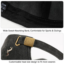 Load image into Gallery viewer, Retro Washed Puppy Embroidery Baseball Cap Soft Top Adjustable Peaked Cap Breathable UV Protection Casual Outdoor Hat