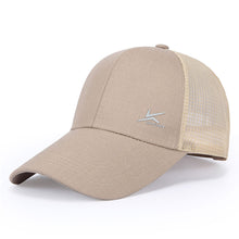 Load image into Gallery viewer, Men's Breathable Mesh Baseball Cap Adjustable Outdoor UV Protection Sun Hat Sports Casual Fishing Travel Cap