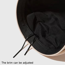 Load image into Gallery viewer, Solid Color Quick Dry Lace Up Wide Brim Fisherman Hat Breathable Adjustable UV Protection Summer Sun Hat