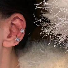 Load image into Gallery viewer, Geometric Zircon Eight-pointed Star Non-Piercing Ear Cuffs Minimalist Luxury Women Daily Banquet Jewelry