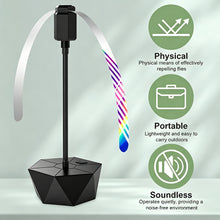 Load image into Gallery viewer, Automatic Fly Repeller USB/Battery Powered Mosquito & Fly Killer Indoor Outdoor Portable Pot Design for Garden Patio Camping