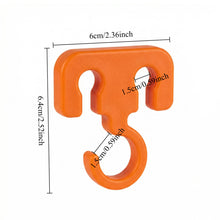 Load image into Gallery viewer, 5PCS 3D Printed Camping Hooks Portable Multi-Functional Drying Rope Hangers for Outdoor Gear Storage