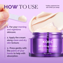 Load image into Gallery viewer, 3D Face Neck Lifting Cream Skin Deep Hydration Firming Moisturizing Nourishing Anti-Aging Improve Elasticity Skincare