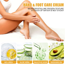Load image into Gallery viewer, Ultra-Hydrating 60% Urea Avocado Oil Foot Cream Aloe Vera for Softening Dry Cracked Feet Gentle Exfoliation Daily Foot Care