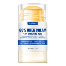Load image into Gallery viewer, Ultra-Hydrating 60% Urea Avocado Oil Foot Cream Aloe Vera for Softening Dry Cracked Feet Gentle Exfoliation Daily Foot Care