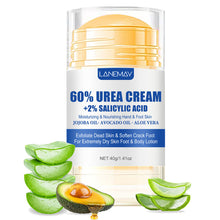 Load image into Gallery viewer, Ultra-Hydrating 60% Urea Avocado Oil Foot Cream Aloe Vera for Softening Dry Cracked Feet Gentle Exfoliation Daily Foot Care