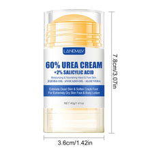 Load image into Gallery viewer, Ultra-Hydrating 60% Urea Avocado Oil Foot Cream Aloe Vera for Softening Dry Cracked Feet Gentle Exfoliation Daily Foot Care