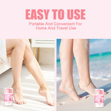 Load image into Gallery viewer, Nourishing Peach Foot Balm Moisturizer Hydrates and Repairs Dry Cracked Feet with Coconut Oil Avocado Oil Aloe Softening Rough Heels