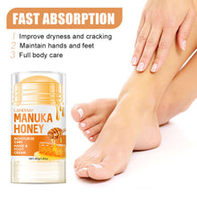Load image into Gallery viewer, Ultra-Hydrating Beeswax Foot Cream Shea Butter Coconut Oil for Softening Dry Cracked Feet Gentle Exfoliation Daily Foot Care