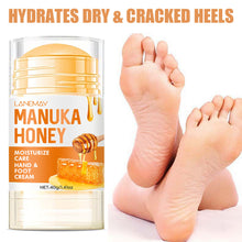 Load image into Gallery viewer, Ultra-Hydrating Beeswax Foot Cream Shea Butter Coconut Oil for Softening Dry Cracked Feet Gentle Exfoliation Daily Foot Care