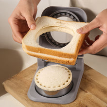 Load image into Gallery viewer, Stainless Steel Round Sandwich Press Mold Sealer Cutter Non-Stick Leak-Proof Pocket Bread Mold for Meal Prep Kids’ Lunchbox Camping Snacks Breakfast Tool
