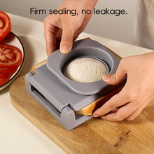 Load image into Gallery viewer, Stainless Steel Round Sandwich Press Mold Sealer Cutter Non-Stick Leak-Proof Pocket Bread Mold for Meal Prep Kids’ Lunchbox Camping Snacks Breakfast Tool