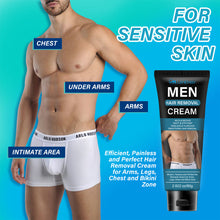 Load image into Gallery viewer, Hair Removal Cream Permanent Epilator Cream Chest Under Arms Intimate Areas Health Hair Remover Painless Quickly Completely Body Care For Men