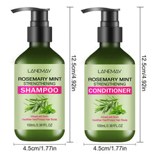 Load image into Gallery viewer, Deep Nourishing Smoothing Shampoo and Conditioner Set Hydrating Repair for Dry Frizzy Damaged Curly Hair Moisturizing Gift Set 2x100ml