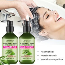 Load image into Gallery viewer, Deep Nourishing Smoothing Shampoo and Conditioner Set Hydrating Repair for Dry Frizzy Damaged Curly Hair Moisturizing Gift Set 2x100ml