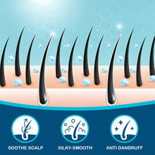 Load image into Gallery viewer, Anti-Dandruff Shampoo 300ml Deep Clarifying Shampoo Non-greasy Repair Hair Clippings Remove Greasy Hair Dense Foam Deep Cleanses Hair
