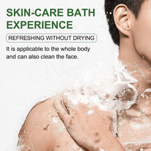 Load image into Gallery viewer, Anti Mite Exfoliating Men's Soap Deep Cleansing Body with Essential Oils Rich Foam Moisturizing Grooming Gift for Husband Dad 