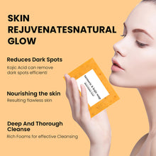 Load image into Gallery viewer, Coconut Scrub Particle Soap Vitamin E Moisturizes Hydrate Sandalwood Seaweed Lavender Cleansing Bath Handmade Soap Cleaning Soap