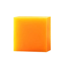 Load image into Gallery viewer, Turmeric Soap Face Cleansing Anti Acne Lightening Soap Remove Pimples Dark Spots Oil Control Lightening Ginger Handmade Soap