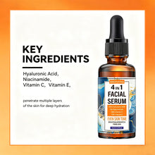 Load image into Gallery viewer, 4 in 1 Face Skin Care Serum Hyaluronic Acid Niacinamide Vitamin C/E Deep Moisturizing Firming Anti-wrinkle Anti-Aging Essence