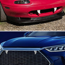 Load image into Gallery viewer, Pair 3D Printed Teeth Car Grille Decoration Shark Tooth Front Bumper Sticker Auto Self-Adhesive Exterior Modification