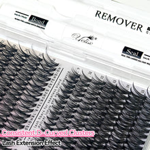 Load image into Gallery viewer, DIY Lash Extension Kit Individual Cluster False Eyelashes Mix Women Eyelashes Full Set Tweezers Lash Bond Seal Lashes Kit