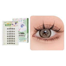 Load image into Gallery viewer, Glue-free False Eyelashes DIY Single Clusters Eyelash Self-adhesive Glue Free False Eyelashes Flower Natural Soft Lashes
