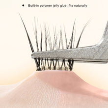 Load image into Gallery viewer, Glue-free False Eyelashes DIY Single Clusters Eyelash Self-adhesive Glue Free False Eyelashes Flower Natural Soft Lashes