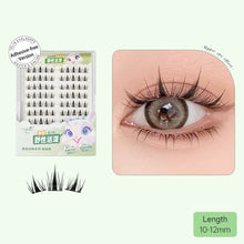 Load image into Gallery viewer, Self-adhesive Glue Free False Eyelashes Reusable DIY Segmented DIY Lashes Clusters No Glue Needed Natural Soft Lashes