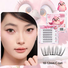 Load image into Gallery viewer, DIY Clusters Lashes False Eyelashes Fox-style Glue-free Self Adhesive Eyelashes 6 Rows U-shaped False Eyelashes Makeup Tool