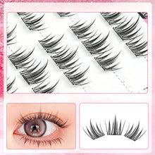Load image into Gallery viewer, 6Rows Self Adhesive Indivudal Lashes Glue-free False Eyeash Natural Segmented False Lashes Cluster DIY Eyelash Extension Makeup
