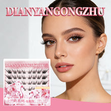 Load image into Gallery viewer, 6Rows Adhesive Free Segmented False Eyelashes Natural Single Cluster Ultra-fine Self-adhesive Novice False Eyelashes