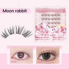 Load image into Gallery viewer, 6Rows Adhesive Free Segmented False Eyelashes Natural Single Cluster Ultra-fine Self-adhesive Novice False Eyelashes