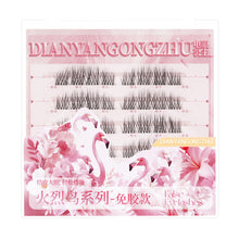Load image into Gallery viewer, 6Rows Adhesive Free Segmented False Eyelashes Natural Single Cluster Ultra-fine Self-adhesive Novice False Eyelashes